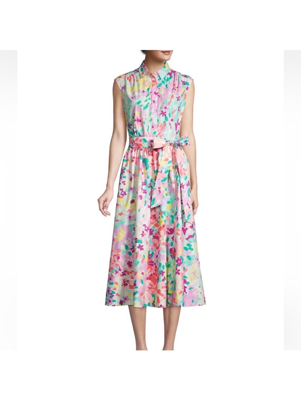 Kate Spade Painted Petals Floral
Dress Size 6